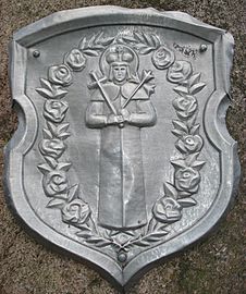 Ancien blason figurant saint Vladimir.