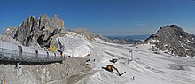 Das Skigebiet Dachsteingletscher im Sommer