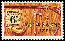 Daniel Boone, Virginia, Kentucky
1968 issue Daniel Boone 1968 U.S. stamp.1.jpg