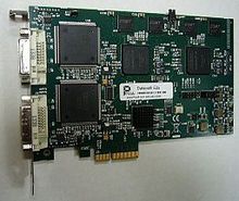 A DataPath VisionRGB-E2s expansion card with two frame grabbers Datapath VisionRGB-E2s Dual Port Capture Card.jpg