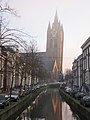 The leaning tower of the Oude Kerk