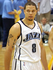 Williams con i Jazz nel 2008