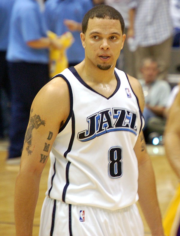 Deron Williams was selected 3rd overall by the Utah Jazz.