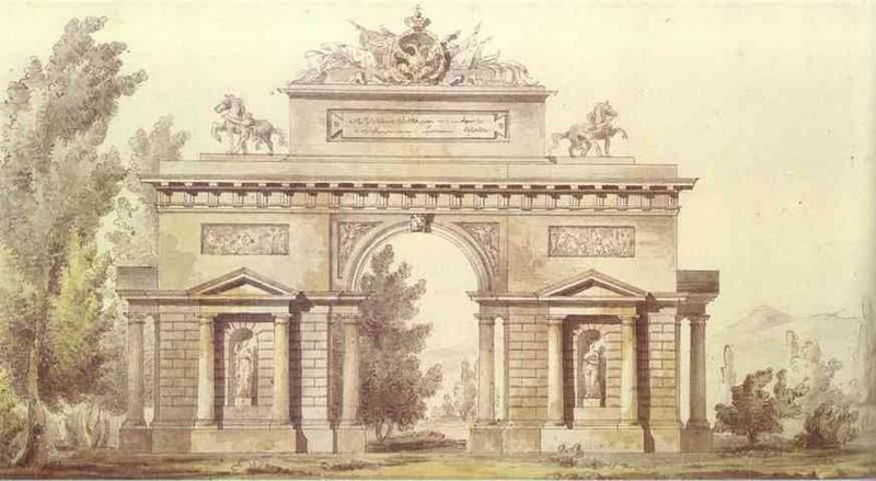 File:Design of a Triumphal Arch.jpg