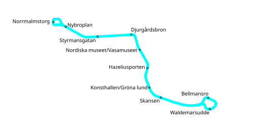 Djurgårdslinjen map.svg