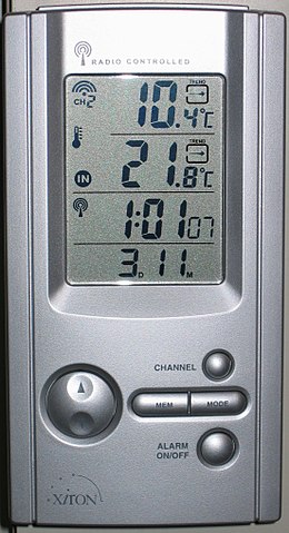 Indoor–outdoor thermometer - Wikipedia