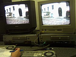 Digital video equipos de una sala de montaje
