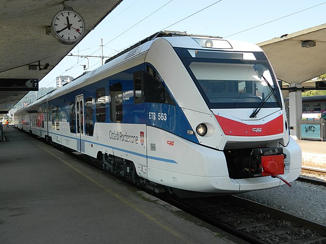 ETR 563 at Ljubljana