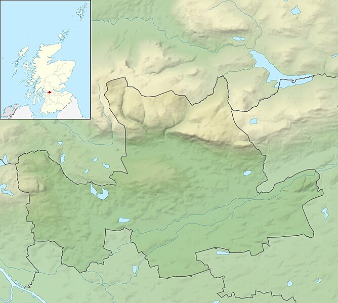 File:East Dunbartonshire UK relief location map.jpg