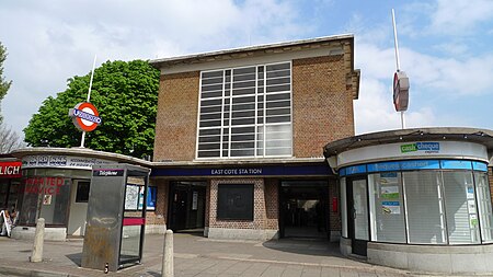 Eastcote tube station