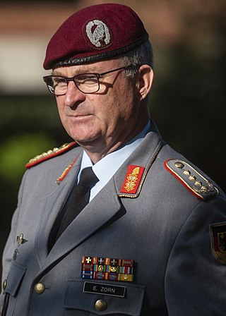 <span class="mw-page-title-main">Eberhard Zorn</span> German general (born 1960)