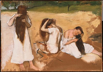 Edgar Degas - Women Combing Their Hair - Google Art Project.jpg