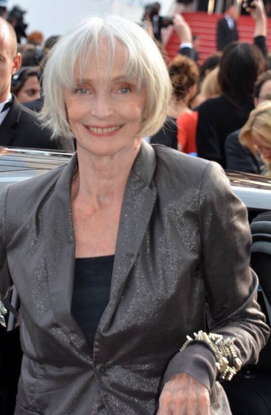 Edith Scob at the 2016 Cannes Film Festival.