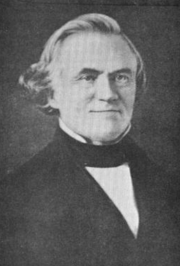 Elam Lynds, the first warden of the Auburn Penitentiary, is credited with creating the "Auburn (or Congregate) System." Elam Lynds.png