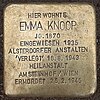 Stolperstein für Emma Knoop