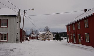 Enodden Village in Central Norway, Norway