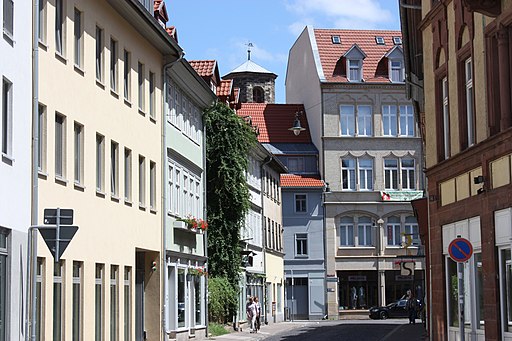 Erfurt, die Kettenstraße