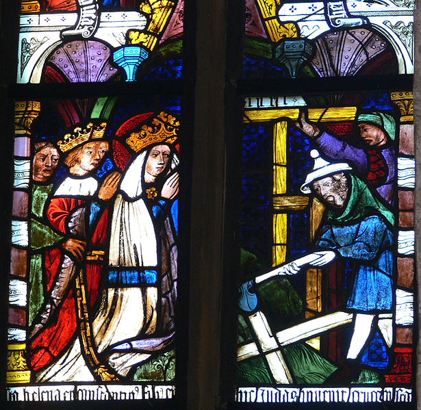 File:Eriskirch Pfarrkirche Kreuzlegendenfenster 3.jpg
