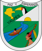 Coats of arms of Vichada Department.