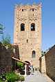 Turm der Abbaye Saint-Martin du Canigou im Roussillon (1. Häflte 11. Jh)