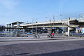 Blick auf Stadtbahnbrücke von Süden