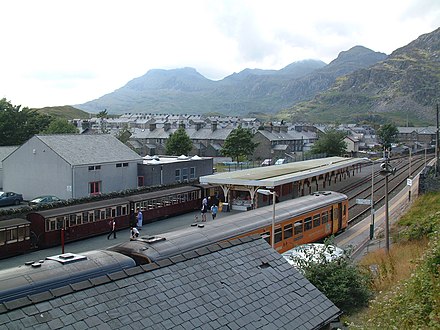 Picturesque Blaenau Ffestiniog once filled goods trains with slate destined for the world over.
