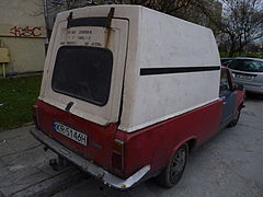 Pick-up mit Aufbau