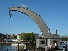 Fairbairn steam crane in Bristol Fairbairn steam crane side view.jpg