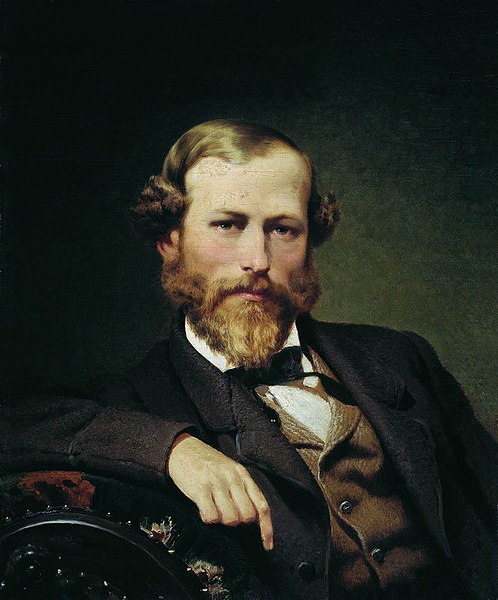 File:Fedor Bronnikov - Portrait of Painter Konstantin Flavitsky.jpg