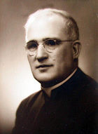 Mgr Félix-Antoine Savard, curé à Clermont