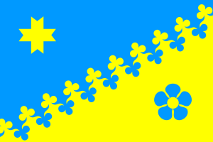 Flag of Põdrala Parish.svg