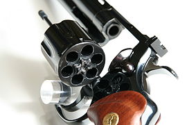 Barillet du Colt Python.