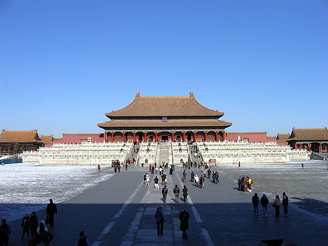 Porta, a Cidade Proibida, China Imagem de Stock - Imagem de imperial,  patrimônio: 147500671