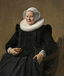 Portret al unei femei în vârstă, de Frans Hals (1633)