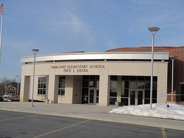 Fred J. Jaindl Elementary School in Breinigsville, one of Parkland School District's eight elementary schools, March 2014