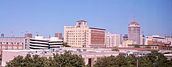 Downtown Fresno in January 2008