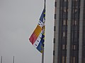 From the Discovery Terrace - City of Birmingham flag (30344920530).jpg