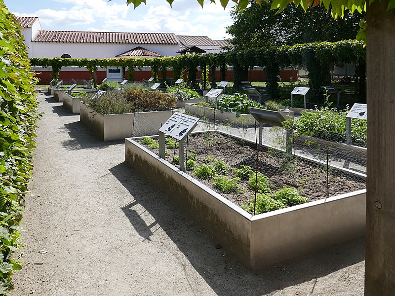 File:GLAM on Tour - APX Xanten - Die Herberge - Kräutergarten (3).jpg