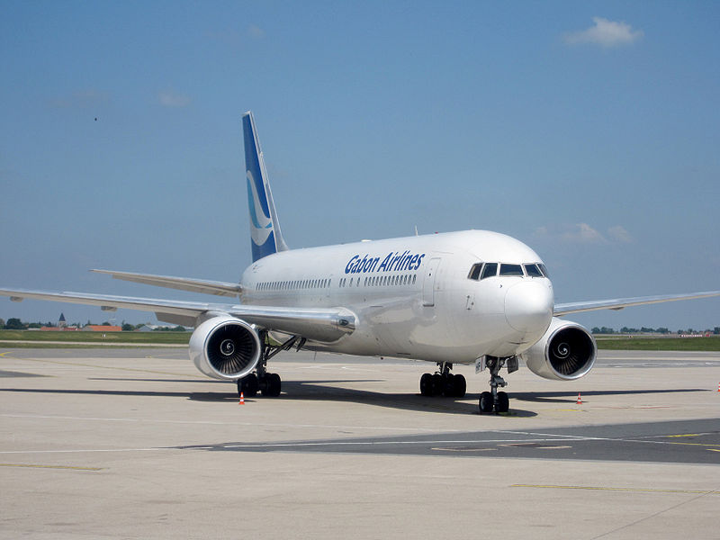 File:Gabon Airlines. Boeing 767-200. CDG.2010.JPG