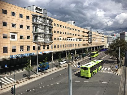 Hvordan komme seg til Oslo Bussterminal med offentlig transport - Om stedet