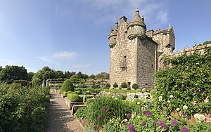 Gardyne Castle: The 16th century east wing