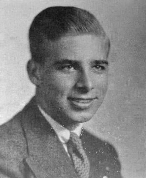 Roddenberry during his senior year of high school (1939)