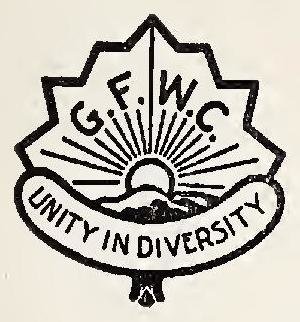 General Federation of Women's Clubs logo in 1902