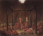 Okipah - l'initiation des jeunes chez les Mandans (1832)