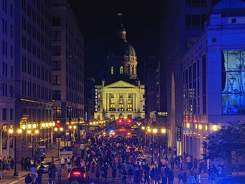 File:George Floyd protests, downtown Indianapolis, 2020-05-29.jpg