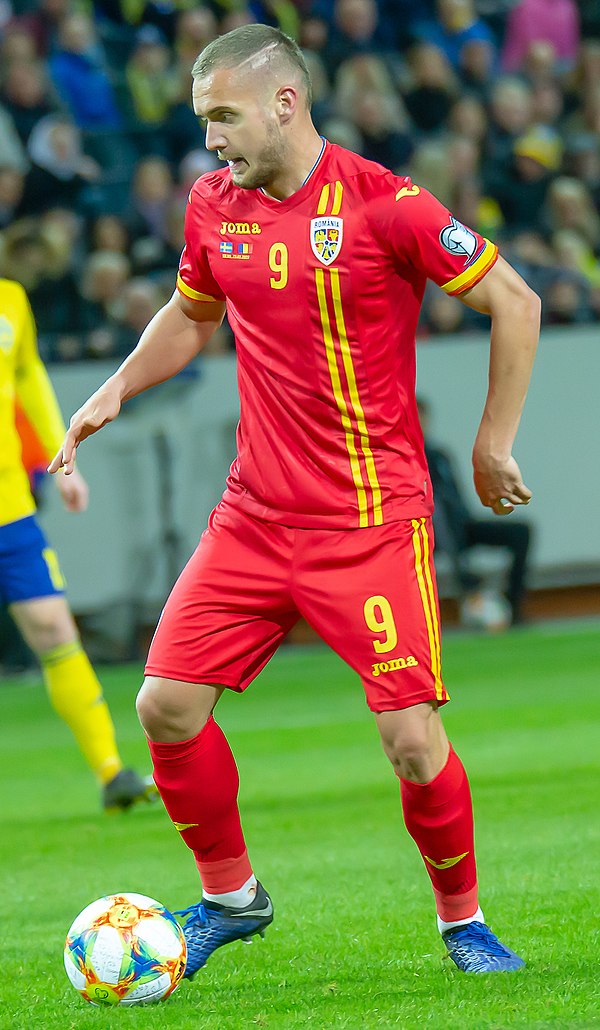 Pușcaș with Romania in 2019