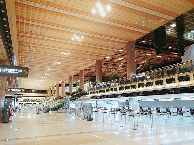 Terminal interior in 2019