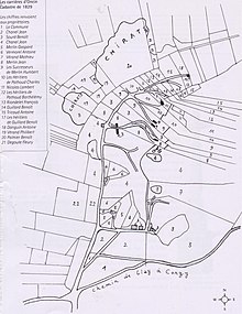 cadastre de Glay en 1829