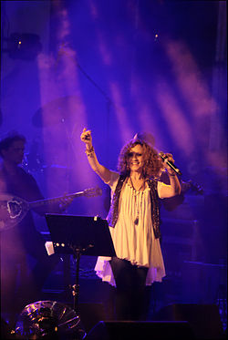 During a concert held in Rishon LeZion, September 2013.