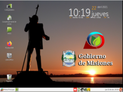 GobMis GNU Linux El Pombero screenshot.png